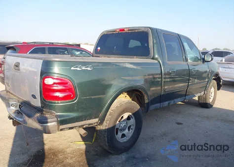 2002 Ford F150 Supercrew z USA, uszkodzony, nr VIN 1FTRW08L42KA75506